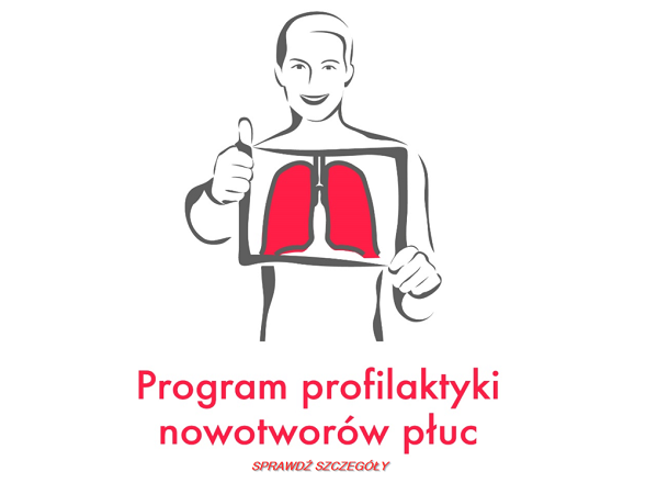 “Co zakłóca Twoje płuca” w zakresie Programu profilaktyki nowotworów płuc