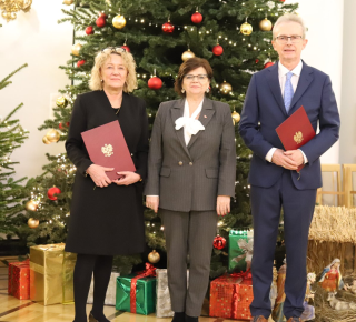 Nominacja na dyrektor Instytutu od 1 stycznia 2025 r. dla prof. dr hab. n. med. Ewa Augustynowicz-Kopeć