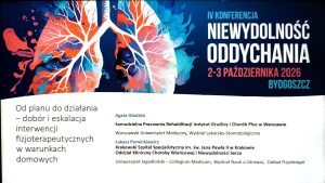 Konferencja &bdquo;Niewydolność Oddychania&rdquo; &ndash; Bydgoszcz 2-3.10.2026 r.