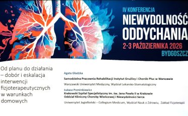 Konferencja &bdquo;Niewydolność Oddychania&rdquo; &ndash; Bydgoszcz 2-3.10.2026 r.
